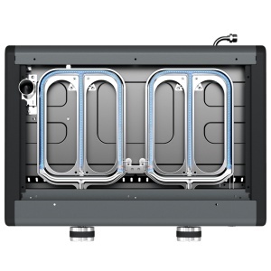 Plancha gaz Campingaz Othello 2 L, 2 arzatoare, 6 kW, otel emailat - 2217201 - Img 5
