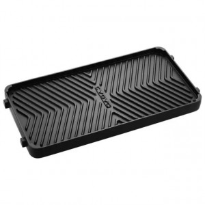 Plita antiaderenta cu doua fete neteda si grill 19 x 41,5 cm Cadac - 98700-51 2