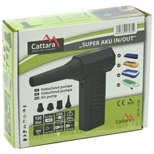 Pompa cu acumulator Cattara, USB-C, 450l/min - TT13285 - Img 7