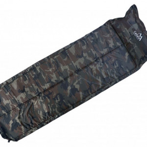 Saltea cu perna Cattara Navy, autoumflare, 183x58x2.5cm - TT13322