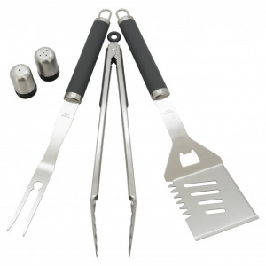 Set 7 ustensile pentru gratar+sort Cattara TT13107 - Img 3