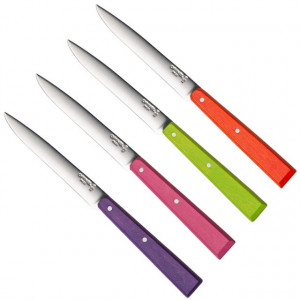 Set Opinel pentru Friptura, 4 cutite, 11cm - 001532