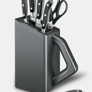 Set pentru bucatarie Victorinox Grand Maitre Cutlery Block, 6 piese, Black 7.7243.6 - Img 3