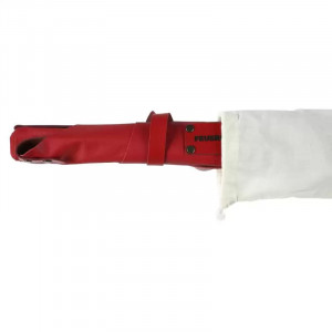 Sort din piele pentru gratar Premium Feuermeister rosu L 95 x 70 cm - 8701040202 - Img 3