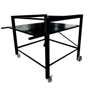 Stand metalic mobil pentru cuptor traditional pentru pizza pe lemne Maximus Prime 108 x 100 x 98 cm - MAXIMUSPRIMESTAND