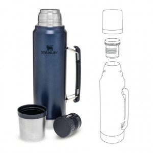 Termos Stanley The Legendary Classic Bottle Nightfall 1L - 10-08266-017 5