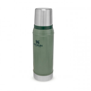 Termos Stanley The Legendary Classic Bottle Small Hammertone Green 0.75L - 10-01612-027 2