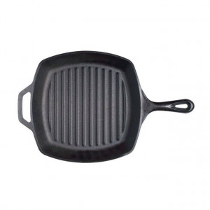 Tigaie grill adanca patrata din fonta cu maner Lodge 26,7 cm - L-8SGP3 2