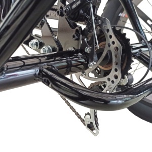 Tricicletă adulți BR Pro2025, 20", 7 viteze, frâne pe disc, cadru din oțel 15", gri - Img 11