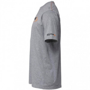 Tricou Savage Gear Signature Logo Grey Melange  3