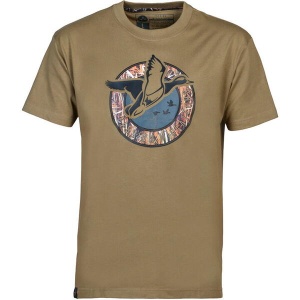 Tricou Vanator Percussion Hutte Beige