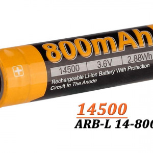Acumulator Fenix 14500 - 800mAh - ARB-L 14-800