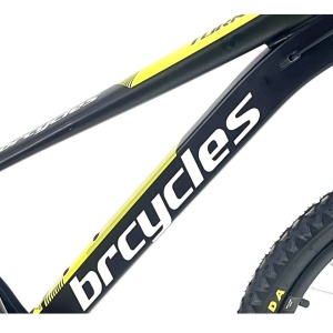 Bicicleta BR Tornado 26", 21 viteze, frane pe disc, cadru din aluminiu 13.5", manete secventiale, negru - Img 2