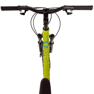 Bicicleta BR Tsunami ProMG 24", cadru otel 13", jante magneziu, manete secventiale, frane disc, 21 viteze, fluo - Img 6