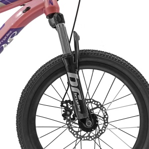 Bicicletă copii BR Inspire 20", 7 viteze, frâne pe disc, cadru oțel 12", manete Revoshift, roz, varsta 7 - 10 ani - Img 3