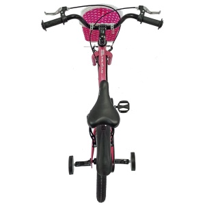 Bicicletă copii BR Neptune Kids 16", cadru oțel, roz, varsta 4 - 6 ani - Img 3