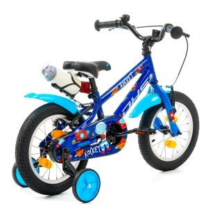 Bicicleta Copii DHS Rocket - 14 Inch, Albastru - Img 5