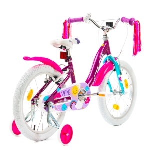 Bicicleta Copii DHS Spring - 18 Inch, Mov - Img 3