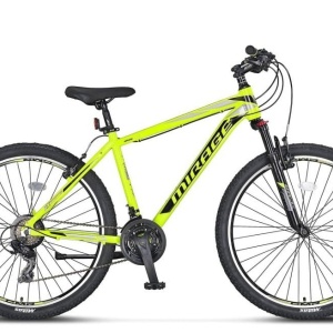 Bicicleta MTB-HT 27.5" UMIT Mirage V, cadru aluminiu 20", frane V-Brake, 21 viteze, verde lime