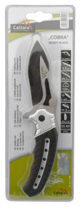 Briceag Cobra Cattara lama 9.5cm argintiu/negru TT13258 - Img 7