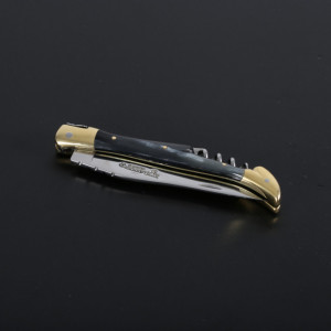 Briceag cu Tirbuson Laguiole en Aubrac, Maner Corn Taur lama 12cm - LGL0312CPL/SSI1 4