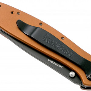 Briceag Kershaw Leek, lama 7.8cm - KS1660BRZBLK  clips buzunar