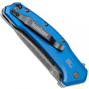 Briceag Kershaw Link Blue Aluminium, lama 8.4cm - KS1776NBBW - Img 4
