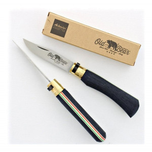 Briceag Old Bear Classic Inox Black Wood lama 8cm - 9307/19_MT 2