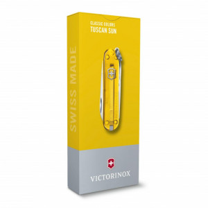 Briceag Victorinox SD Classic Transparent, Tuscan Sun - 0.6223.T81G 4