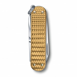 Briceag Victorinox Classic Precious Alox Brass Gold - 0.6221.408G 3