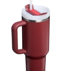 Cana termoizolanta Stanley The Quencher H2.O FlowState Tumbler 1.18L, Cranberry 2.0 - 10-13230-066 - Img 2