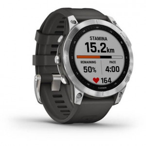 Ceas Garmin Fenix 7 Silver/Graphite 47MM - HG.010.02540.01 2