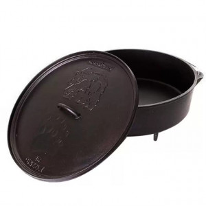 Ceaun din fonta cu capac - cuptor olandez Camp Chef 41 cm 11 litri - CC-SDO16