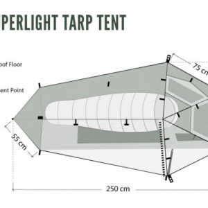Cort 1 Persoana DD SuperLight –Tarp Tent - 0707273933737 8