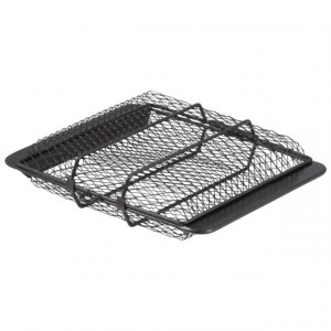 Cos de legume pentru gratar Char-Broil non stick - 140541 capac inchis