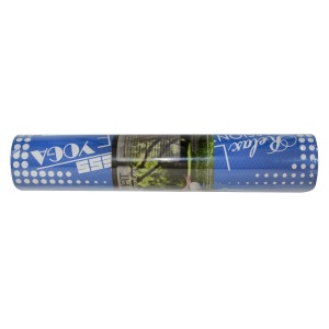 Covoras Yoga Tpe - 186 x 61 x 0.4 Cm, Albastru - Img 3