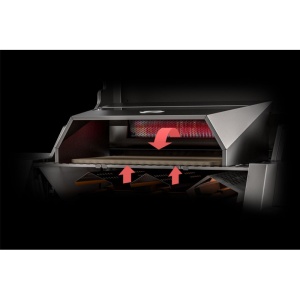 Cuptor din inox cu piatra pentru pizza, compatibil cu gratarele Enders Monroe Pro, Hyde si Colorado - 7881 - Img 3