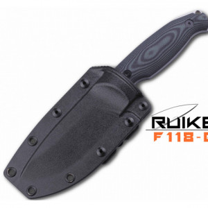 Cutit de outdoor Ruike F118 - Lama 11cm in teaca 