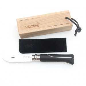  Cutit Opinel Franta Nr 08 Otel Inox Abanos lama 8.5cm - 002347 2