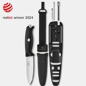 Cutit Outdoor Victorinox Venture Pro, Black, lama full tang 10.5cm - 3.0903.3F