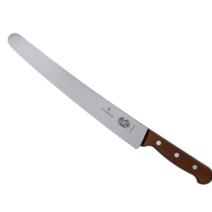 Cutit pentru patiserie Victorinox Pastry Knife, lama 26cm, Wood 5.2930.26G