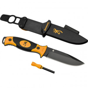 Cutit tactic Browning Ignite BLACK/ORANGE, lama 10cm - A8.BO.3220161