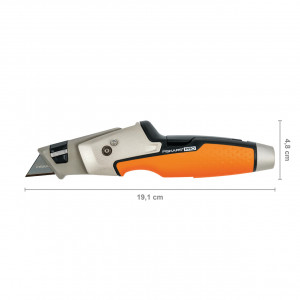 Cutit utilitar cu lama trapezoidala pentru zugravi Fiskars CarbonMax, 1027225, 191 mm, 244 g - Img 7