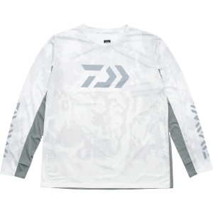 DAIWA Bluza 21ST LS Shirt 3012E White