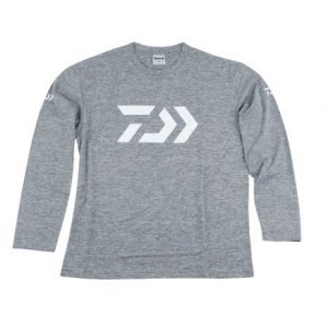 DAIWA Bluza Shirt Long S 30 Light Gray