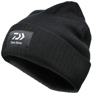 DAIWA Caciula Feel Alive Beanie Hat Black