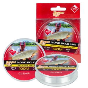 Fir Monofilament Benzar Mono Bolo Line, Transparent, 100m