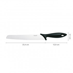 FISKARS Cutit pentru paine Fiskars Essential, 23 cm, otel inoxidabil - 1023774 - Img 2