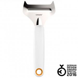 FISKARS Dispozitiv pentru feliat branza moale Fiskars Functional Form, alb, 255 mm, 40 g - 1016128
