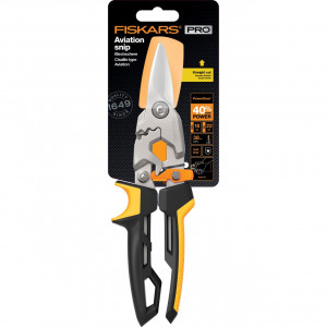 FISKARS Foarfeca pentru tabla Fiskars PowerGear, taietura dreapta - 1027207 - Img 5
